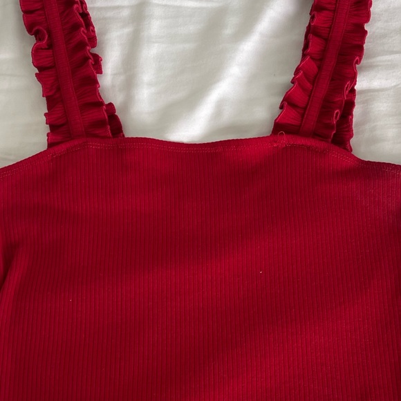 Intermix Ivy Ruffle Tank Top - Picture 8 of 8